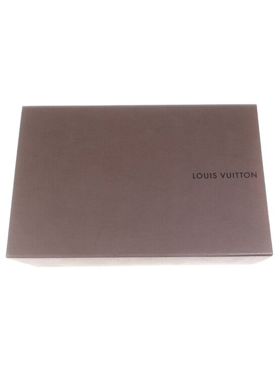 Louis Vuitton Black Satin Bank Slip On Loafers Punk On Damier Allover main image 4